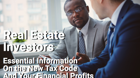 Investment advisor reviewing information with real estate investor
