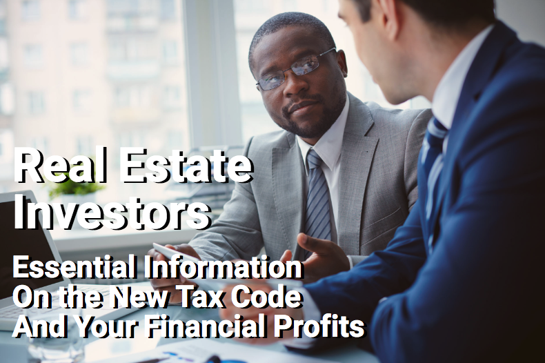 Investment advisor reviewing information with real estate investor