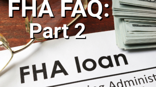 FHA loan documents Part 2