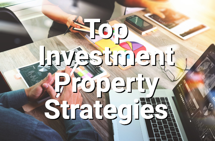 Professionals discussing investment property strategies